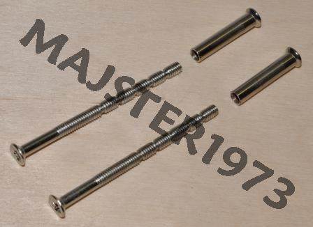 ZESTAW ŚRUB Z KOŁPAK.M4X85 NIKIEL