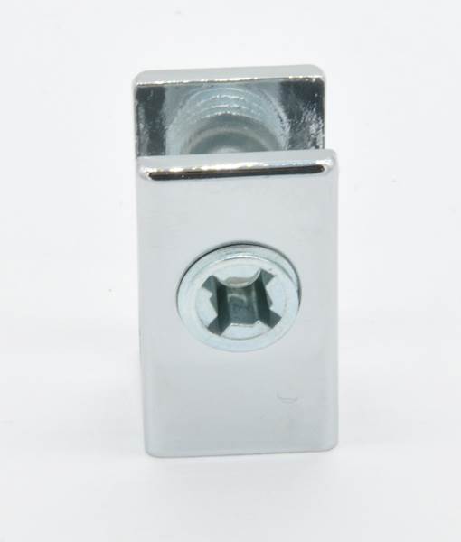 WSPORNIK POŁKI PROSTOKĄTNY 15X16 MM CHROM