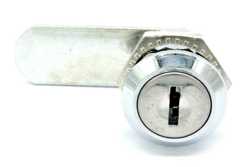 ZAMEK MEBLOWY BĘB.NIK.SKRZ.BL.PROSTA 19x25 MM L=46