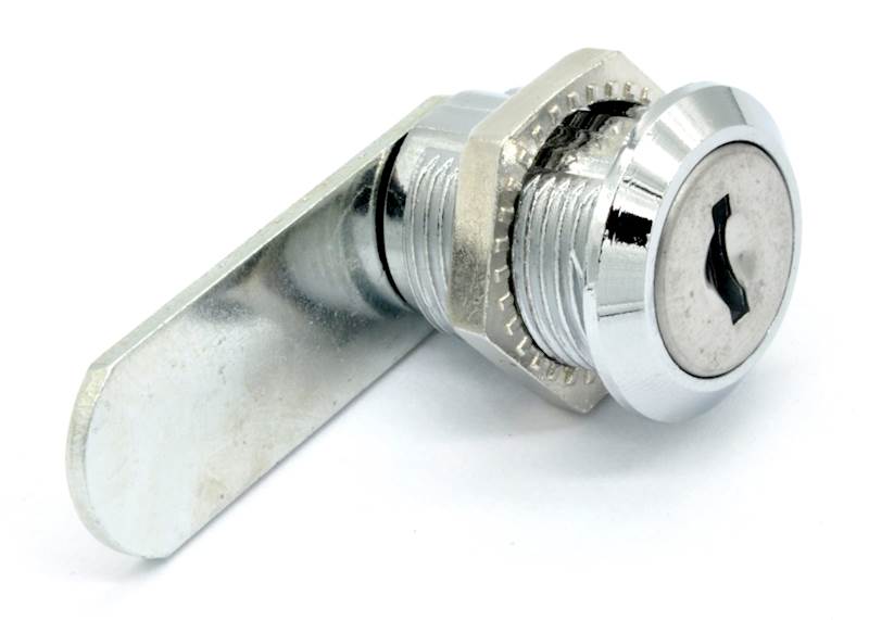 ZAMEK MEBLOWY BĘB.NIK.SKRZ.BL.PROSTA 19x25 MM L=46