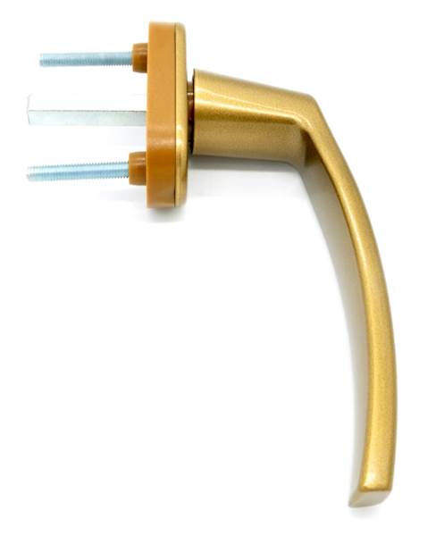 KLAMKA OKIENNA ALUMINOWA GOLD L-35/45 VICTORY