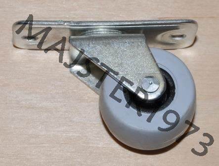 KÓŁKO GUMOWE FI 30 Z PŁYTKĄ PODŁUŻNĄ 58X23 MM