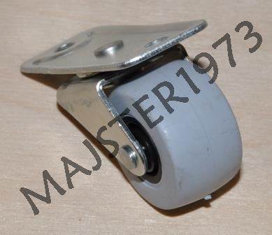 KÓŁKO GUMOWE FI 30 Z PŁYTKĄ PODŁUŻNĄ 58X23 MM