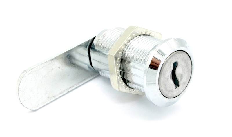 ZAMEK MEBLOWY BĘB.NIK.SKRZ.BL.PROSTA 19x30 MM L=46