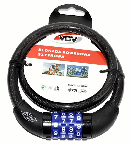 BLOKADA ROWEROWA 4-SZYFROWA