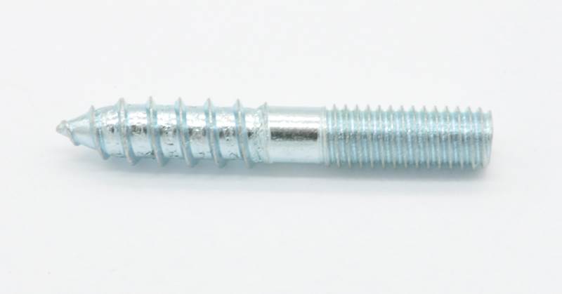 WKRĘT DWUGWINTOWY M6X40 MM  BEZ GNIAZDA