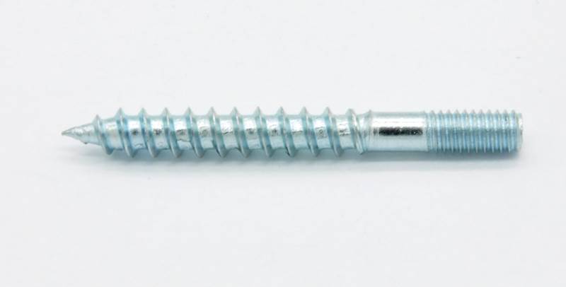 WKRĘT DWUGWINTOWY M4x40 MM BEZ GNIAZDA