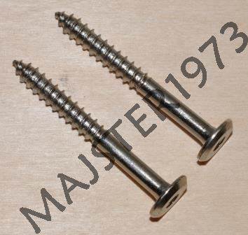 KONFIRMAT E15 6,3X50 NIKIEL NA IMBUS 4 MM