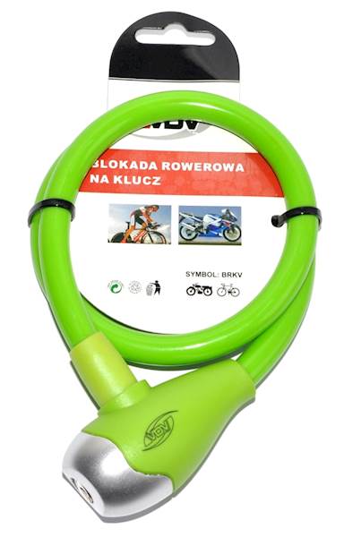 BLOKADA ROWEROWA NA KLUCZ MIX-KOLOR