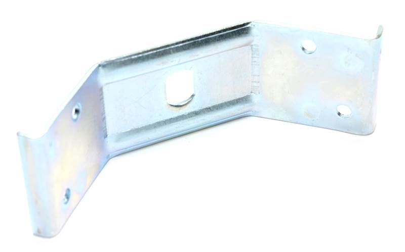 OBEJMA ŁACZNIK DO STOŁÓW 130X40X2 MM OCYNK BIAŁY