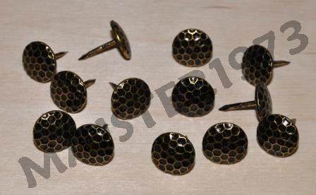 GWÓŹDŹ TAPICERSKI OZDOBNY RENESANS FI 15X16 mm