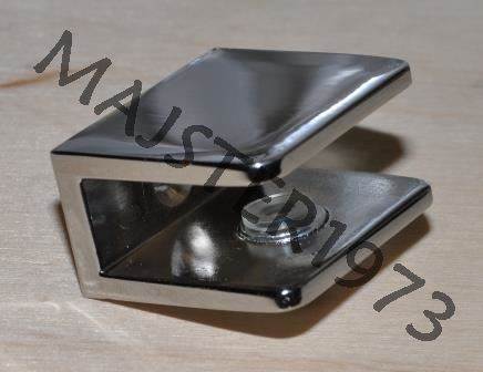 WSPORNIK POŁKI PROSTOKĄTNY 30X17 MM CHROM