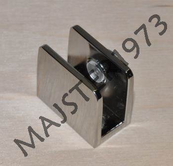 WSPORNIK POŁKI PROSTOKĄTNY 30X17 MM CHROM