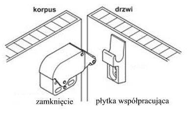 ZATRZASK MINI LATCH OCYNK ZŁOTY/BRĄZ