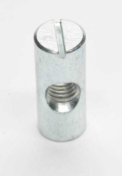 NAKRĘTKA WAŁECZKOWA M8X30X12 MM OCYNK SREBRNY