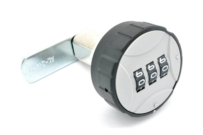 ZAMEK MEBLOWY NA SZYFR 3 CYFROWY BL.PROSTA L=49 MM