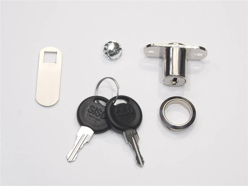 ZAMEK Z DWOMA MOCOWANIAMI KLUCZ D 20 BL.= 43 MM