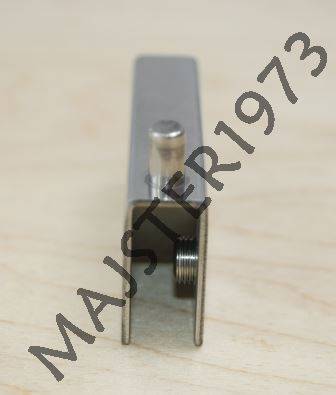 ZAWIAS SZYBY NIERDZEWNY POŁYSK B.DUŻY 10 MM