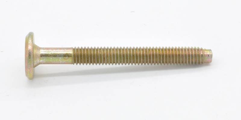ŚRUBA MEBLOWA M6X55 OCYNK ŻÓŁTY NA IMBUS 4 MM