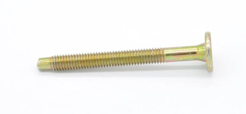 ŚRUBA MEBLOWA M6X55 OCYNK ŻÓŁTY NA IMBUS 4 MM