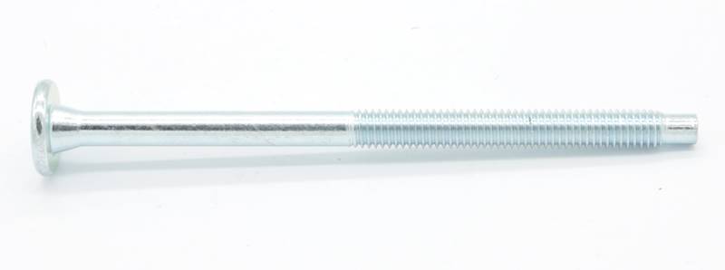 ŚRUBA MEBLOWA M6X90 OCYNK BIAŁY NA IMBUS 4 MM