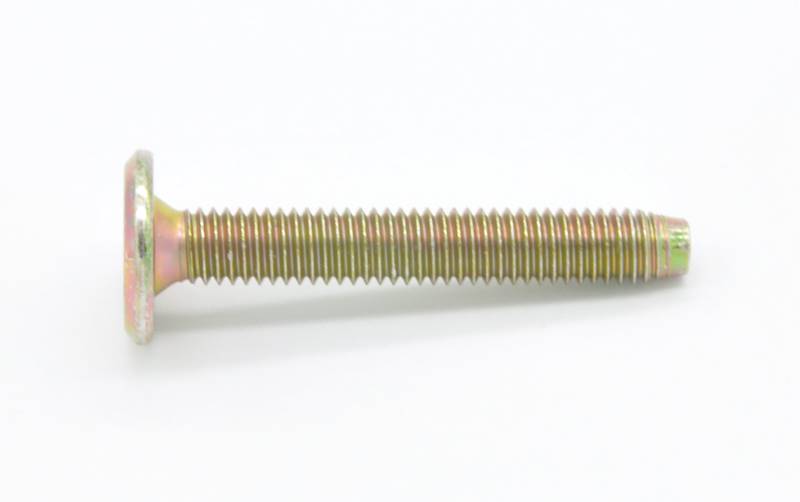 ŚRUBA MEBLOWA M6X35 OCYNK ŻÓŁTY NA IMBUS 4 MM