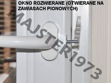 OGRANICZNIK OKIENNY GRZEBIENIOWY PLASTIKOWY BRĄZ