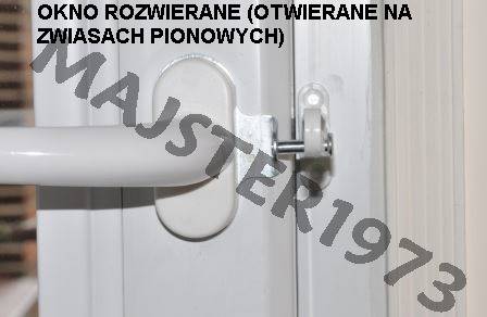 OGRANICZNIK OKIENNY GRZEBIENIOWY PLASTIKOWY BRĄZ