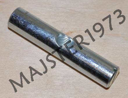 NAKRĘTKA WAŁECZKOWA M8X60X12 MM OCYNK BIAŁY