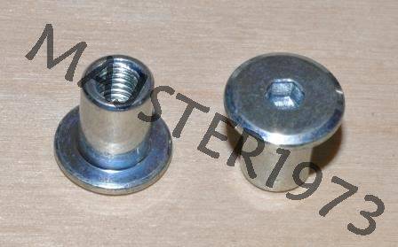 NAKRĘTKA ERIXON M6X12 E 15 OCYNK BIAŁY