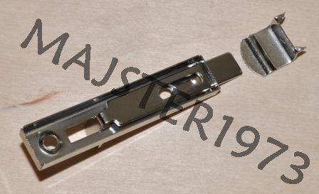 ZASUWKA MEBLOWA NIKIEL 70X14 MM