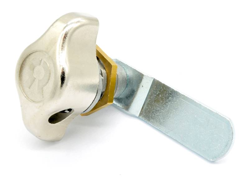 ZAMEK MEBLOWY NA KŁÓDKĘ BL.ODGIĘTA L=58 MM
