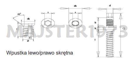 ŁĄCZNIK DO SKRĘCANIA KRZESEŁ