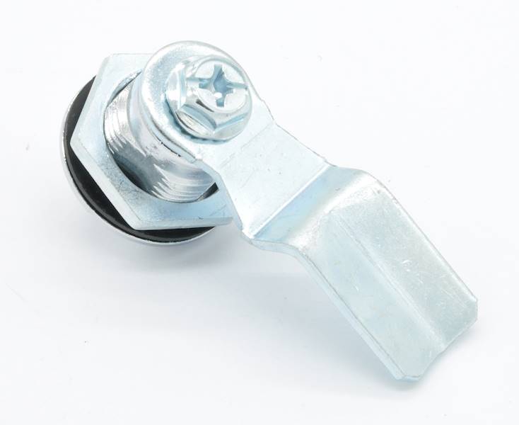 ZAMEK MEBLOWY BLASZKA DŁUGA ODGIĘTA L=59 MM