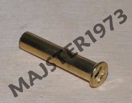 ZESTAW ŚRUB Z KOŁPAK.M4X60 MOSIĄDZ