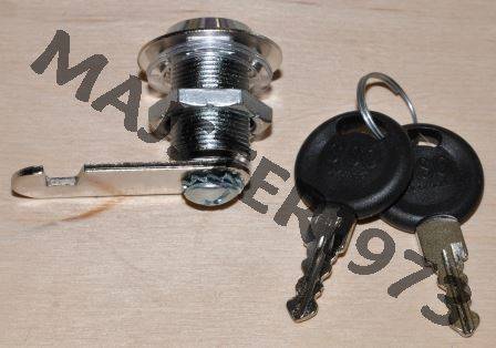 ZAMEK MEBLOWY BĘB.1 KLUCZ D20 BLASZKA HAK PROSTA