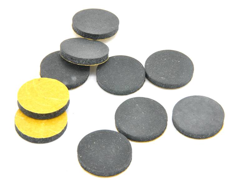 PODKŁADKA GUMOWA TWARDA 2 MM ŚREDNICA 20 MM