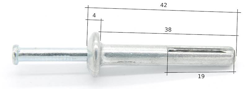 MET.KOŁ.DO WBIJANIA 6X40