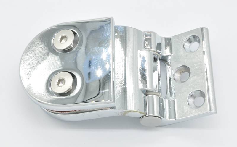 ZAWIAS DRZWI SZKLANYCH CHROM 6 - 8 MM 70x49,5 MM