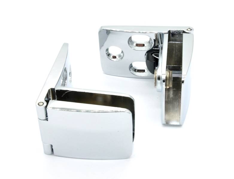 ZAWIAS SZYBY CHROM 84x20x30 MM