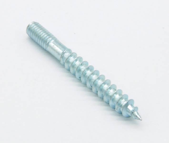 WKRĘT DWUGWINTOWY M4x25 MM BEZ GNIAZDA