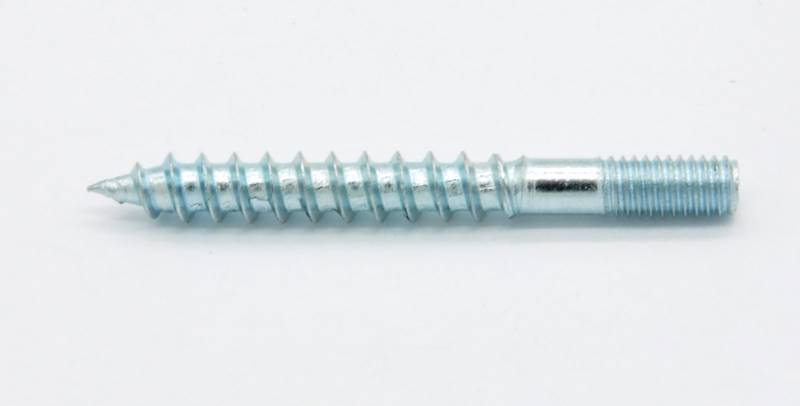 WKRĘT DWUGWINTOWY M4x25 MM BEZ GNIAZDA