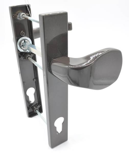KLAMKO-POCH.DRZ.8019 PCV/ALU.92/32 WB LEWA