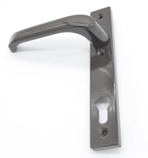 KLAMKO-POCH.DRZ.8019 PCV/ALU.92/32 WB LEWA
