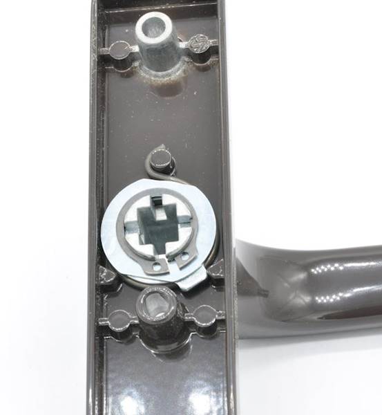 KLAMKO-POCH.DRZ.8019 PCV/ALU.92/32 WB LEWA