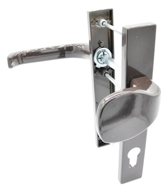 KLAMKO-POCH.DRZ.8019 PCV/ALU.92/32 WB PRAWA
