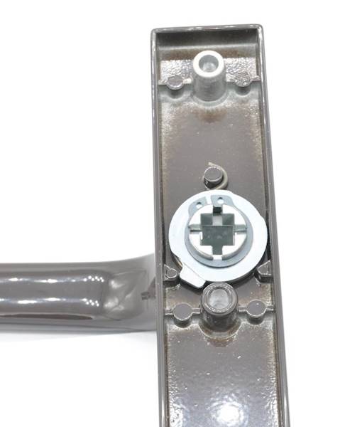 KLAMKO-POCH.DRZ.8019 PCV/ALU.92/32 WB PRAWA