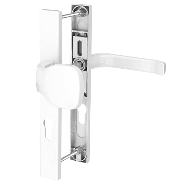 KLAMKO-POCH.DRZ.9016 PCV/ALU.SZYLD 85/32 WB SATUR