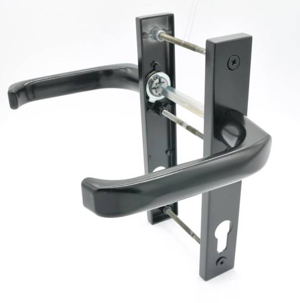 KLAMKA DRZ.9005 PCV/ALU.D.SZY.92/204/32 WB LEWA 