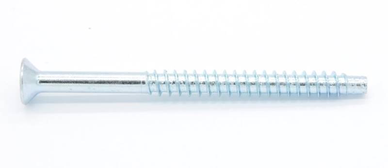 KONFIRMAT STOŻKOWY 7,0X84 OC.BIAŁY NA IMBUS 4 MM